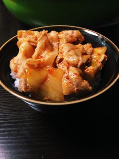 ピリ辛豚キムチ-レシピのメイン写真
