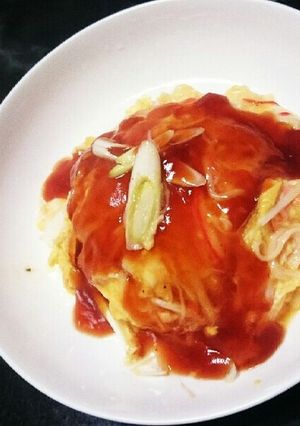 かに玉丼(天津飯)-レシピのメイン写真