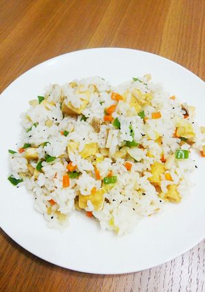 ベジタリアンのチャーハン-レシピのメイン写真