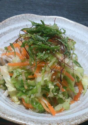 キャベツと鶏肉のエスニックサラダ♪-レシピのメイン写真