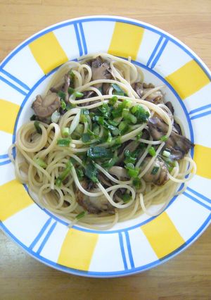 帆立と舞茸のバター醤油パスタ♪-レシピのメイン写真