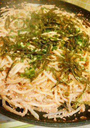 がっつりいける！たらこ焼きちゃんぽん-レシピのメイン写真
