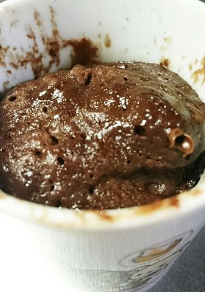 ココアで簡単マグカップケーキ☆-レシピのメイン写真