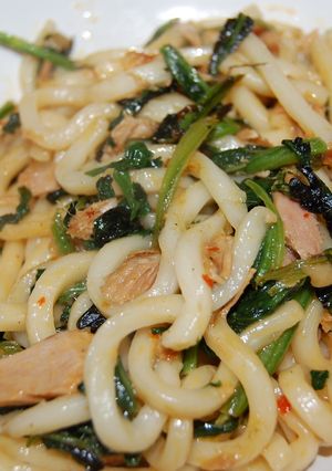一人ごはん☆ツナマヨ焼きうどん-レシピのメイン写真