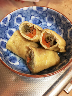 油揚げ巻き-レシピのメイン写真