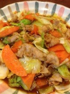 ぱぱっと簡単♪*肉野菜炒め*-レシピのメイン写真