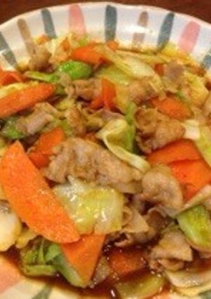 ぱぱっと簡単♪＊肉野菜炒め＊-レシピのメイン写真