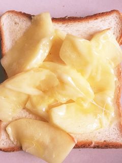 りんごとチーズのトースト-レシピのメイン写真