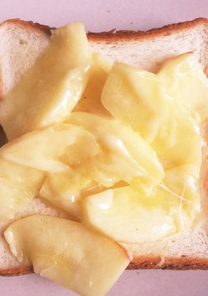 りんごとチーズのトースト-レシピのメイン写真
