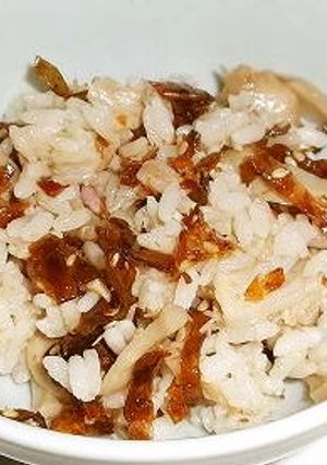 きのこ炊き込みご飯 那古野の華和え-レシピのメイン写真