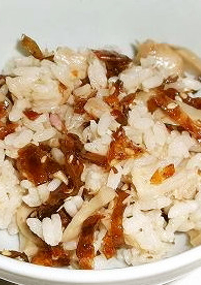 きのこ炊き込みご飯 那古野の華和え-レシピのメイン写真