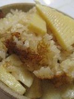 旬の味わい 「たけのこご飯」-レシピのメイン写真