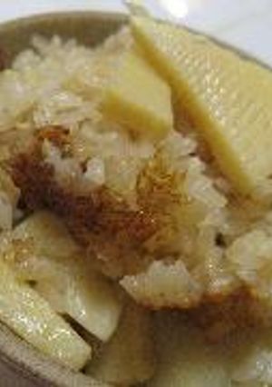 旬の味わい 「たけのこご飯」-レシピのメイン写真