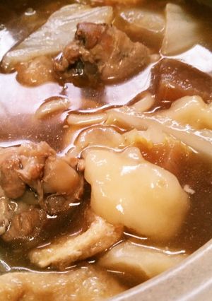 ちゅるちゅるモチモチすいとん鍋-レシピのメイン写真