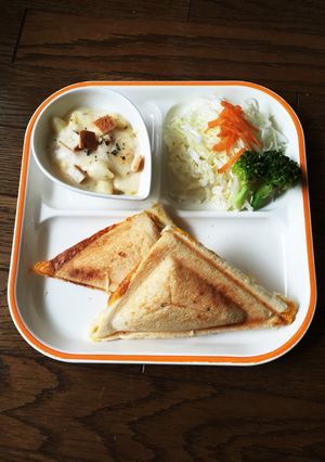 ホットサンドメーカー☆ホットサンド-レシピのメイン写真
