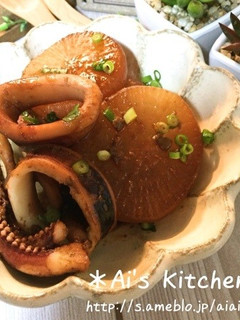 短時間でしみしみ♡絶品コク旨いか大根煮♡-レシピのメイン写真