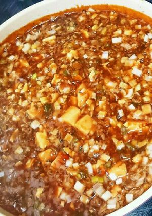 節約激辛麻婆豆腐財布も身体もダイエット-レシピのメイン写真