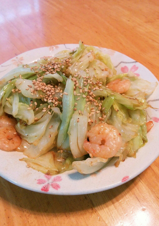 エビとキャベツの中華炒め-レシピのメイン写真