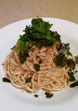 大好きな明太子パスタ♡-レシピのメイン写真