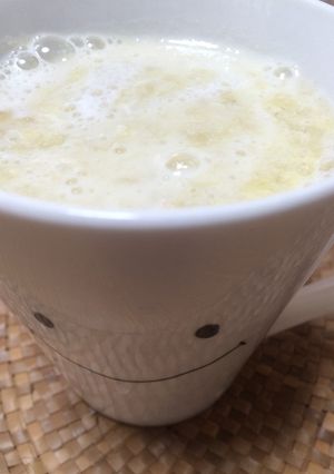 ホッとバナナオレ♪-レシピのメイン写真