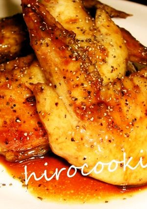 黒コショウたっぷり甘辛チキン-レシピのメイン写真