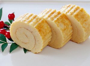 玉子焼き器で！ふわふわミニ伊達巻き-レシピのメイン写真
