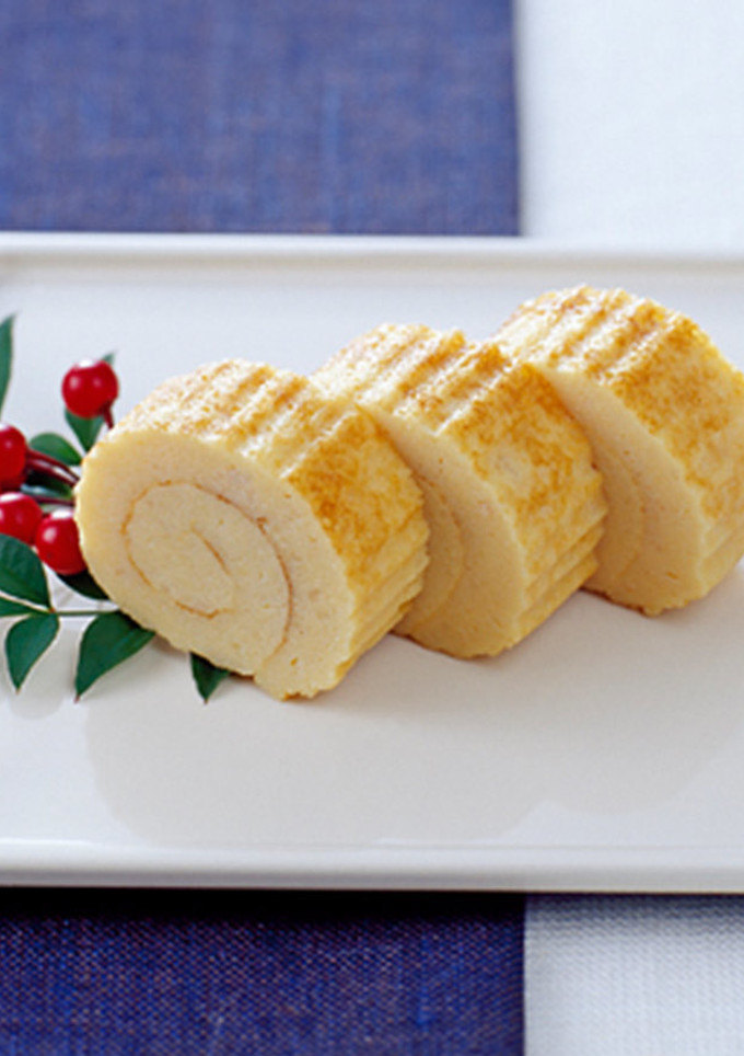 玉子焼き器で！ふわふわミニ伊達巻き-レシピのメイン写真