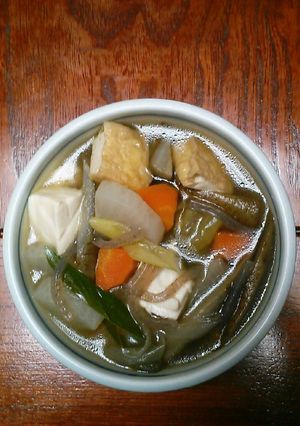 簡単！美味しい♪野菜たっぷりけんちん汁☆-レシピのメイン写真
