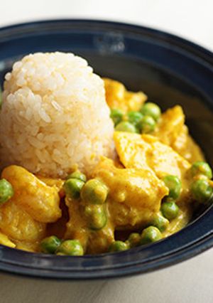 絶品！タケノコとエビのクリーミーカレー-レシピのメイン写真