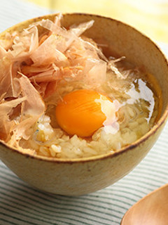 じゃことしょうがのあったかおかか卵雑炊-レシピのメイン写真