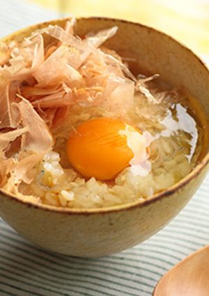 じゃことしょうがのあったかおかか卵雑炊-レシピのメイン写真