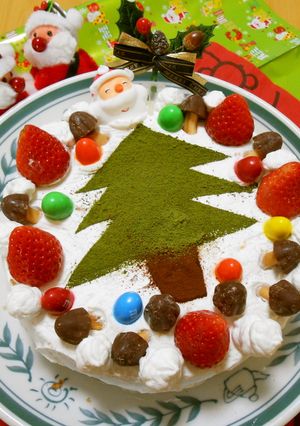 クリスマスツリーケーキ☆-レシピのメイン写真