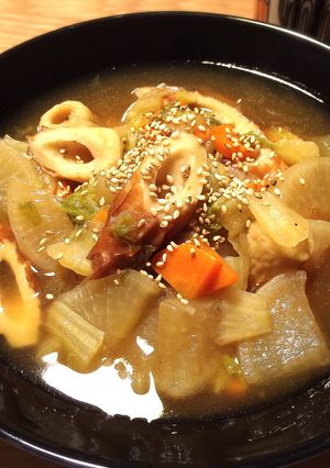 大根と白菜の中華風スープ煮込み-レシピのメイン写真