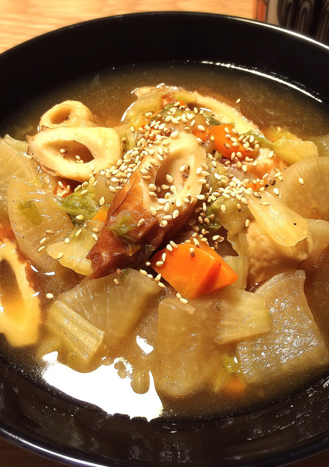 大根と白菜の中華風スープ煮込み-レシピのメイン写真