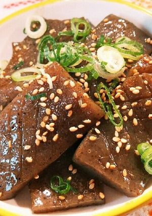 簡単♪節約♪ヘルシー♪こんにゃくステーキ-レシピのメイン写真
