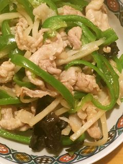 スピード料理!簡単10分♪本格青椒肉絲-レシピのメイン写真