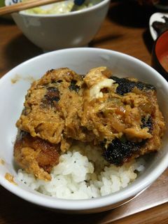 高野豆腐&豚こまで!ボリュームカツ丼風-レシピのメイン写真