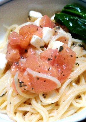 トマトとモッツァレラのパスタサラダ-レシピのメイン写真