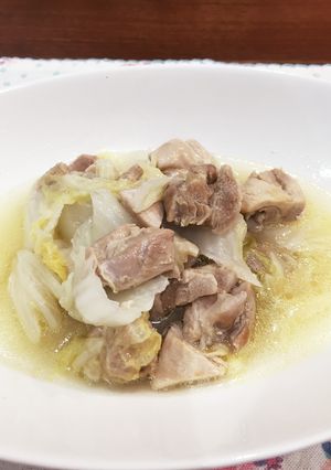 簡単！鶏肉と白菜の炒め煮-レシピのメイン写真
