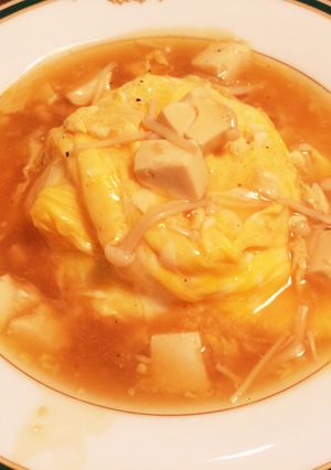 中華スープリメイク♡天津飯♡-レシピのメイン写真