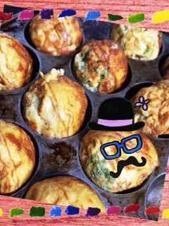 たこ焼き器で卵焼き(^O^)お弁当に♪-レシピのメイン写真