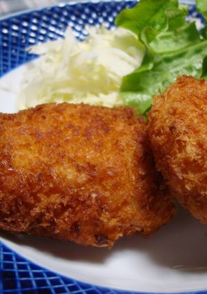 豆腐でかさ増し★クリーミーな海老カツ♬-レシピのメイン写真