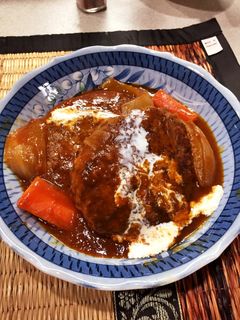 デミグラス煮込みハンバーグ-レシピのメイン写真