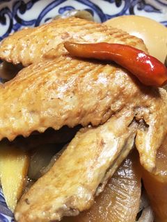 手羽先と大根スタミナ煮物-レシピのメイン写真