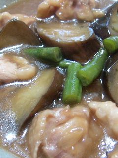 ナスと鶏肉の炒め煮-レシピのメイン写真