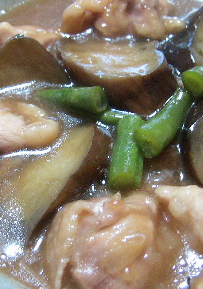 ナスと鶏肉の炒め煮-レシピのメイン写真