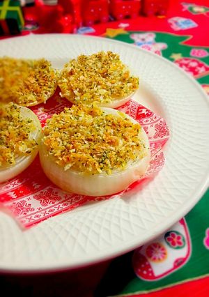 サクサク♪玉ねぎのカレーパン粉焼き-レシピのメイン写真