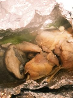 鶏肉とたらのホイル焼き-レシピのメイン写真