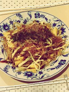 もやしの卵炒め☆たこ焼き風味!-レシピのメイン写真