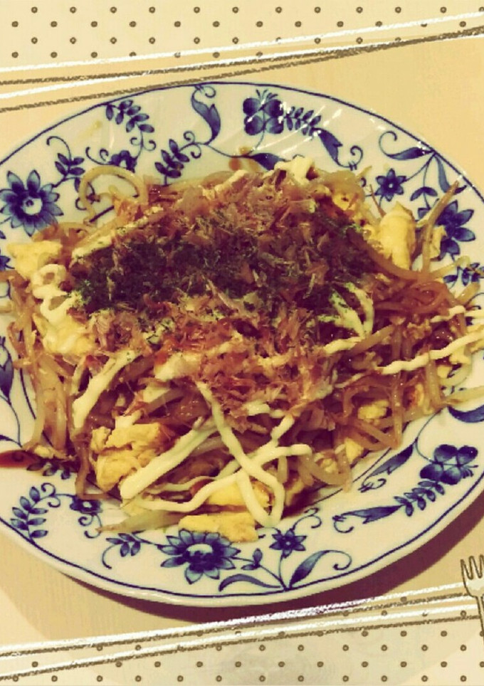 もやしの卵炒め☆たこ焼き風味！-レシピのメイン写真